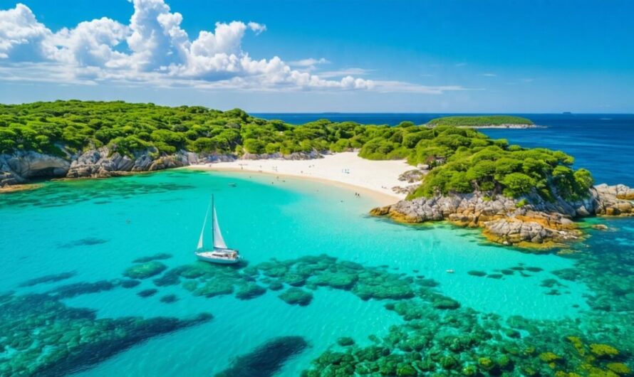 Les plages aux eaux Turquoises en Bretagne