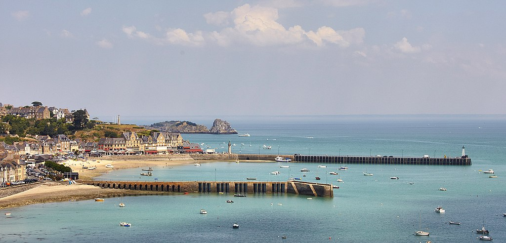 Plage Cancale mer