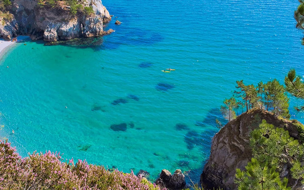plage île vierge crozon