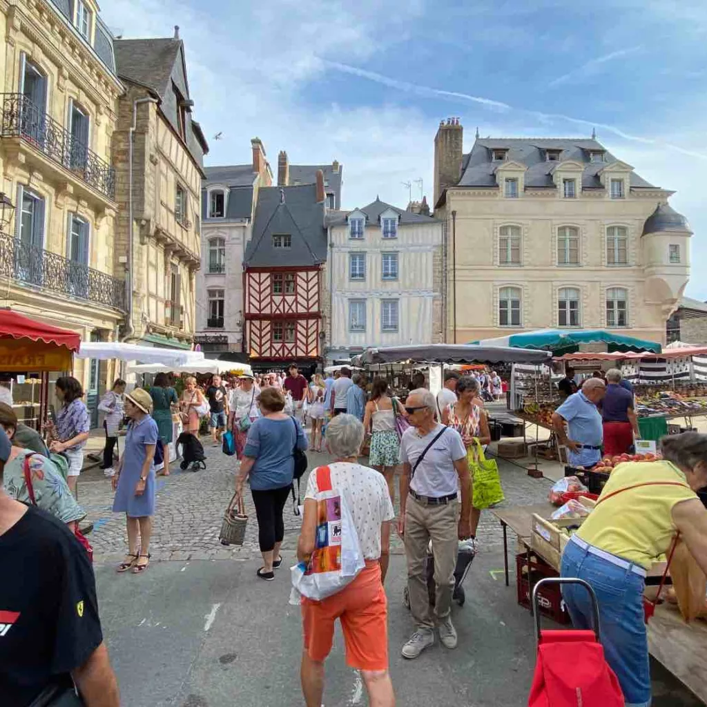 marchés morbihan bretagne