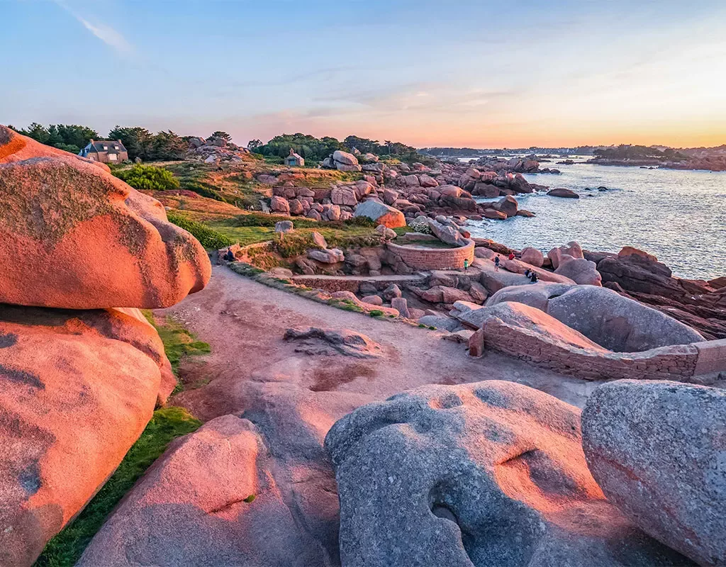 Bivouac cote de granite rose