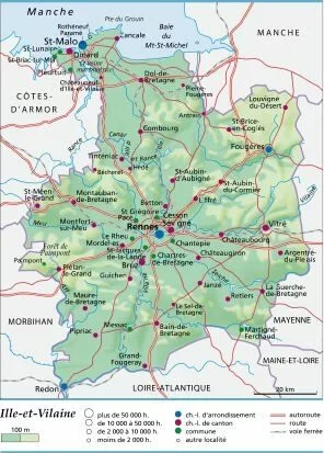 îlle et vilaine prévisions météorologiques