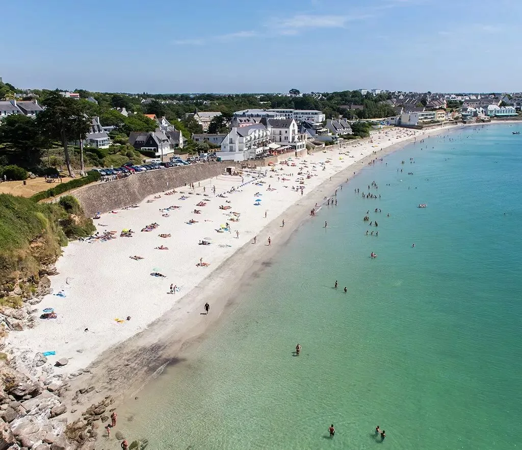 Plage à Concarneau