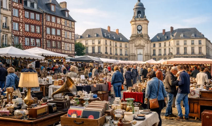 Brocantes et Vide-greniers à Rennes en 2026